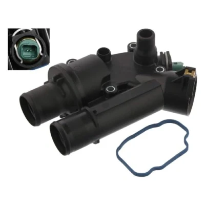 Obrázek Termostat febi bilstein 36037 s krytem, těsnicí a teplotním spínačem, 1 kus
