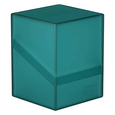 Obrázek Ultimate Guard UGD010696 Boulder Deck Case 100+ box na karty standardní velikost, jednobarevný, malachit