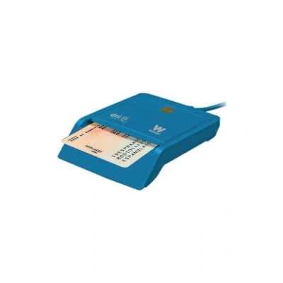 Obrázek Woxter elektronická čtečka ID Azul ID, 3.0, kompatibilní s PC a MAC Lector DNI Electrónico modrá