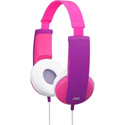 Obrázek JVC HA KD5 P E dětská stereo sluchátka růžová