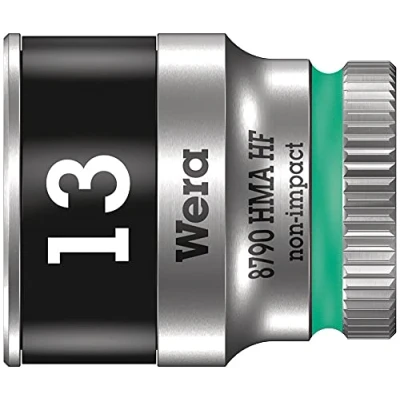 Obrázek Wera 05003728001 8790 HMA HF vložka na nástrčné klíče s 1/4&quot; pohonem funkcí přidržování, 13,0 mm, tyrkysová