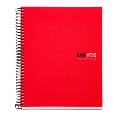 Obrázek MIQUEL RIUS 2828 Pack 3 Notizblöcke A5, rot