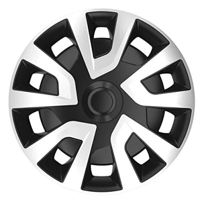 Obrázek AUTO STYLE Sada ozdobných krytů na kola Revo VAN 16 palců stříbrná/černá (sféra)