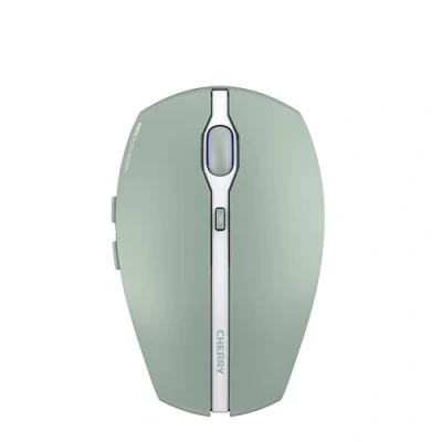 Obrázek CHERRY GENTIX BT, bezdrátová Bluetooth myš, funkce Multi Device až pro 3 zařízení, přepínatelné rozlišení (1000/2000 dpi), provoz na baterie, Agave Green