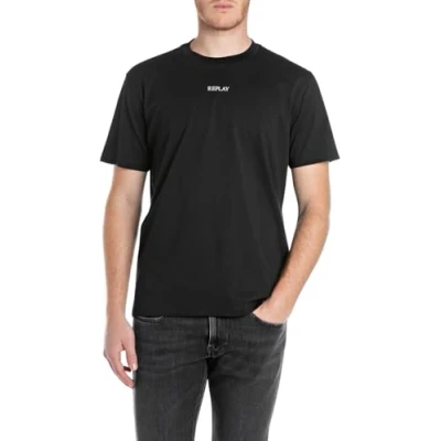 Obrázek Replay Herren M3098 T Shirt, 098 Black, XL