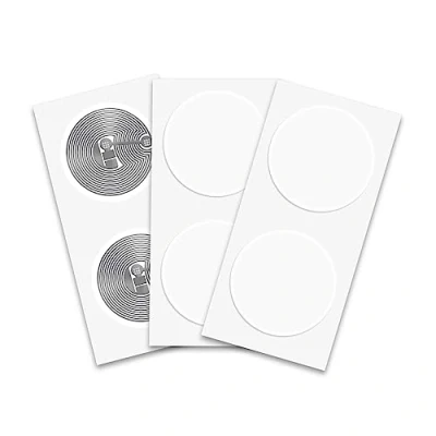 Obrázek 30 x NTAG216 NFC tagy (NFC nálepka/nálepka NFC) Timeskey 216 Tag 888 Bytes Speicher Wei