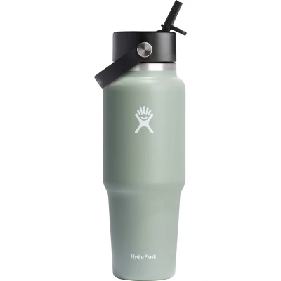 Obrázek Hydro Flask 32oz / 946ml Wide Mouth Travel bottle + Flex Straw Cap Water