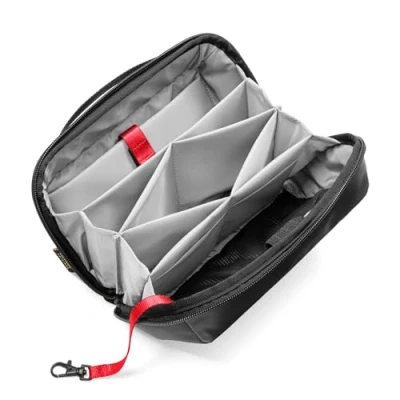 Obrázek tomtoc Kabelová taška na příslušenství, elektronické příslušenství organizér kabelů, Tech Pouch, cestovní nabíjecí kabel, pevný disk, MacBook adaptér, nabíječku, powerbanku, SD karty,