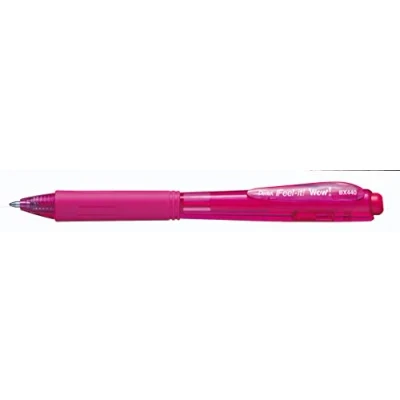 Obrázek Pentel BX440 P Kugelschreiber mit Druckmechanik, 12 Stück, Rosa
