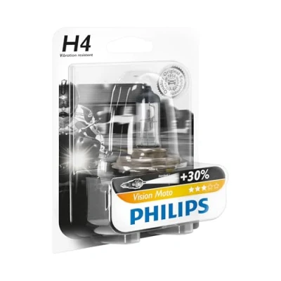Obrázek Philips 12342PRBW Vision Moto H4 žárovka do světlometu, 1 blistr