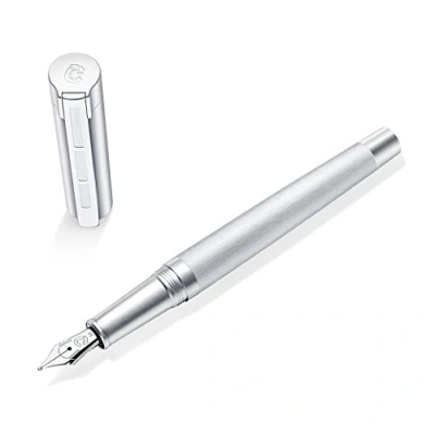 Obrázek STAEDTLER Initium Metallum plnicí pero, hliník, M, s elegantním dárkovém balení, 9PMM140M