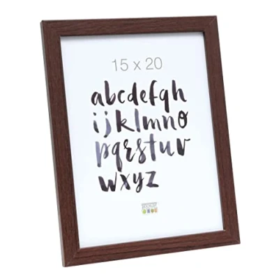 Obrázek Deknudt Frames Basic rámeček, dřevo/MDF, Hnědá, 15 x 20 cm