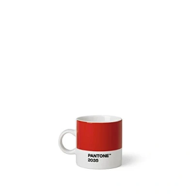 Obrázek Pantone šálek na espreso, porcelán, červený 2035, 6,1 x 8,2 cm