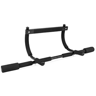 Obrázek ProsourceFit Multi Grip Lite Pull Up/Chin Up Bar, Heavy Duty Doorway Upper Body Workout Bar pro domácí posilování posilovny 24&quot; 32&quot;