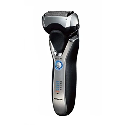 Obrázek Panasonic Series 500 ES RT67 mokrý/suchý holicí strojek se 3 holicími prvky, výsuvný zastřihovač dlouhých vlasů, 5stupňový indikátor baterie, černý