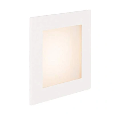 Obrázek SLV FRAME LED 230 V BASIC, interiérové nástěnné vestavné svítidlo, 2700 K, bílé, bílé
