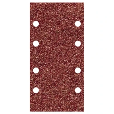 Obrázek Wolfcraft 10 adhezních brusných proužků Korund K120 93x185mm, 1768000