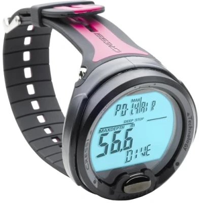 Obrázek Cressi KS770054 Leonardo Dive počítač, černý/růžový