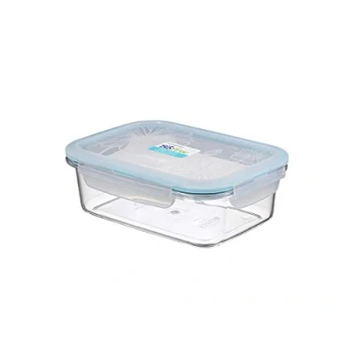Obrázek LocknLock BISFREE TABLETOP 760 ml, 154 x 115 90 mm dózy na zásoby s víkem z čirého tritanu vzduchotěsný úložný box vhodné pro rozbití a mytí v myčce