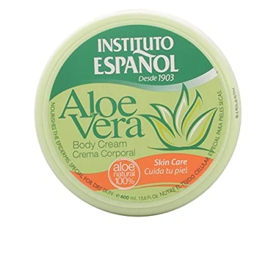 Obrázek Instituto Español Crema Coporal Hidratante Aloe Vera, 400 mililitros