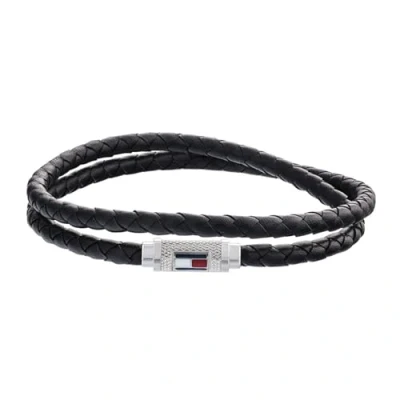 Obrázek Tommy Hilfiger Pánský lankový náramek ušlechtilá ocel 2790011, Kůže