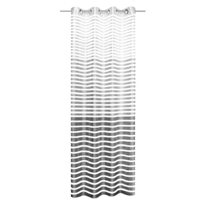 Obrázek Home Bydlení závěs na šířku proužky 245 x 140 cm Šedá