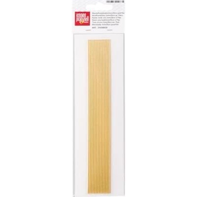 Obrázek KnorrPrandell 8306028 voskové proužky, 2 mm/20 cm, zlaté