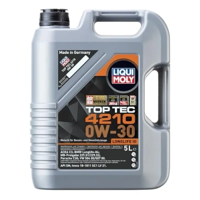 Obrázek LIQUI MOLY Top Tec 4210 0W 30 5 L Syntetická technologie motorového oleje Č. výr.: 21605