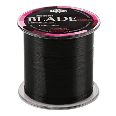 Obrázek Seaknight Blade Nylon rybářský vlasec monofil kapr 500M/1000M slaná voda monofile pstruh 2 35LB černá bílá modrá zelená žlutá