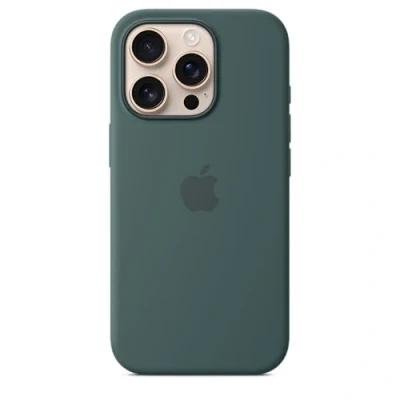 Obrázek Apple Silikonový Back Cover Zelená MagSafe iPhone 16 Pro
