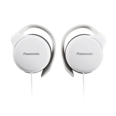 Obrázek Panasonic RP HS46 W Clip In Ear sluchátka obzvlášť plochá, lehká a příjemná na nošení, bílá