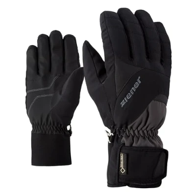 Obrázek Ziener Dospělí GUFFERT GTX Glove Alpine lyžařské rukavice/zimní sport vodotěsné, prodyšné, grafitová/černá, 8,5