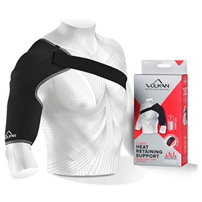 Obrázek Vulkan klassischer Schulter Unterstützung Sport, Mittel, Schulterstütze für Verletzungen der Rotatorenmanschette, AC Joint Support und Luxationen, Schulterriemen Männer Frauen, Zahnspange
