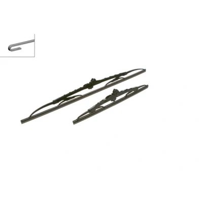 Obrázek Bosch Stěrače Twin 553, délka: 550 mm/340 mm sada pro čelní sklo