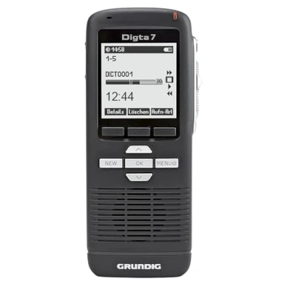 Obrázek Grundig digitální diktafon Digta 7 (PDM7020 12), ruční včetně softwaru pro diktování, 160 x pixelů