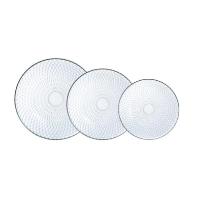 Obrázek Luminarc Pampille Clear Geschirrset aus Glas, 18 Stück 6 Personen, transparent