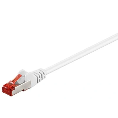 Obrázek Goobay 93506 CAT 6 propojovací kabel, S/FTP (PiMF), bílá, 20 m délka