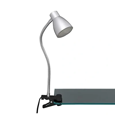 Obrázek Briloner Svítidla lampa se svorkami, svorková lampa, LED platina, 3 W, 200 lumenů, Flexarm, titanová, plast, W
