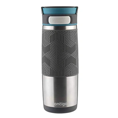 Obrázek Contigo Thermobecher Transit Autoseal, Edelstahl Isolierbecher, Kaffebecher to go, auslaufsicher, spülmaschinenfester Deckel BPA frei, 470 ml, 1 Stück (1er Pack)