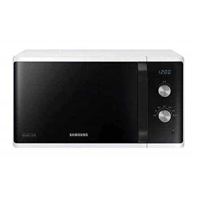 Obrázek Samsung Mikrovlnná trouba MW3500 MS23K3614AW/EG / 800 W 23 l prostor na vaření 48, 9 cm šířka vnitřek keramický smalt odolný proti poškrábání 6 výkonnostních stupňů bílá