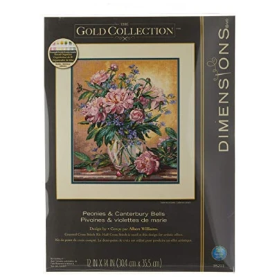 Obrázek DIMENSIONS Zählmusterpackung mit Zählmuster, Rose