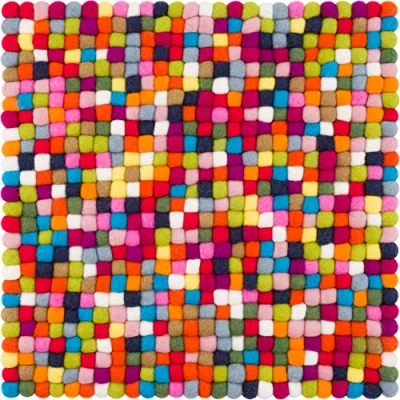Obrázek myfelt Hugo sedák, vlna, tmavě šedá, 36 x cm