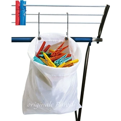 Obrázek Parodi &amp; Wäsche Wäscheklammern Tasche wasserdicht, Polyester, mehrfarbig, 27 x 30 cm