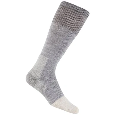Obrázek Thorlo Unisex lyžařské ponožky Thorlos Padded Extreme Cold Over The Calf Socks, Světle šedá