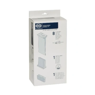 Obrázek Sebo Servisní box 6695ER pro airbelt K vč. 8 Ultra Bag filtračních sáčků 3vrstvý, 1 Hospital Grade filtr a hygienický K, 37 x 17 10
