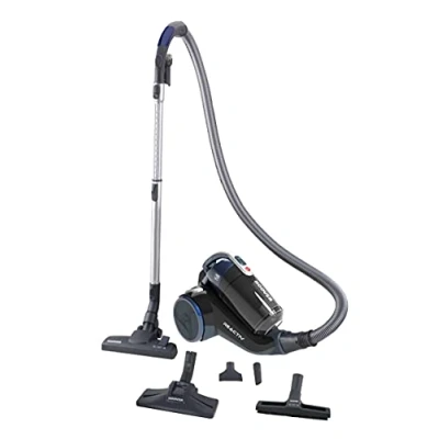 Obrázek Hoover RC50PAR Beutelloser Staubsauger 4A+, 550 W, 2 Liter, 75 Dezibel, Teleskoprohr aus Metall, Blau