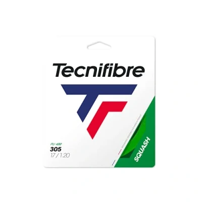 Obrázek TECNIFIBRE Squashsaite TF 305 SQUASH Green, 1,20 mm, 9,5 mtr Garnitur, 122370