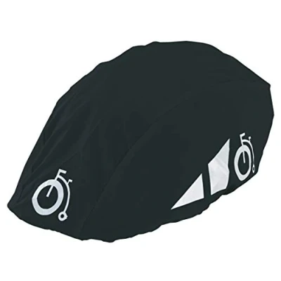 Obrázek Prophete Reflexní potah na cyklistickou helmu, černý