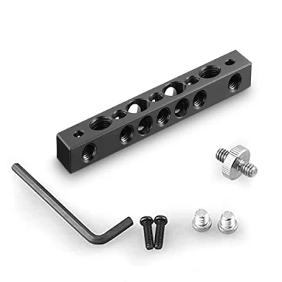 Obrázek SMALLRIG Cheese Bar Mounting Plate se závitem 1/4&quot; a 3/8&quot; 1091