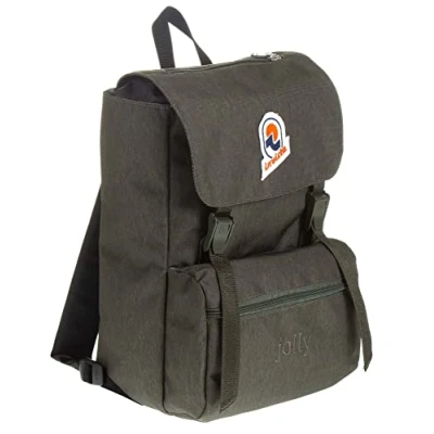 Obrázek Invicta Rucksack, JOLLY SOLID S Tagesrucksack, Lässiger Daypack, Unisex, Für Büro, Ausflüge &amp; Pendeln, Uni, Sport, Freizeit, italienisches Design, schwarz